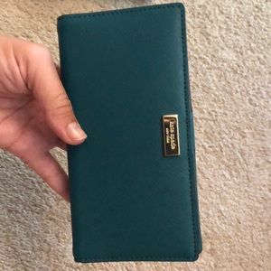Turquoise Kate spade wallet